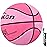 Senston Basketball Balls Size 3/5/6/7 Basketballs Indoor Outdoor 27.5/29.5 inch Basketball (Pink, 25.5\'\'/Size 3)