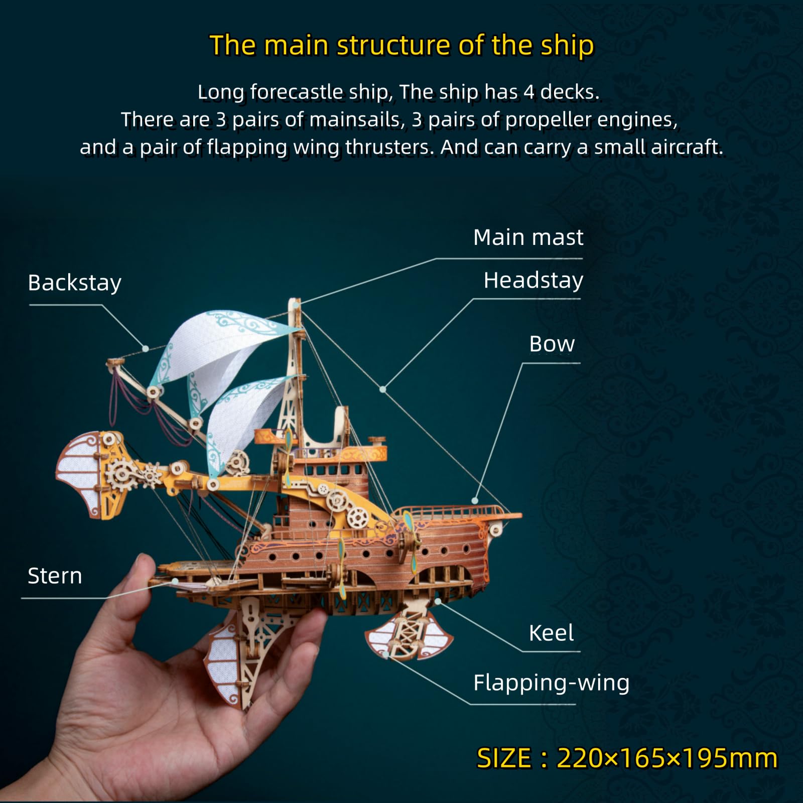 Amazon.co.jp: KingStoraビンテージ スチームパンク DIY メカニカル