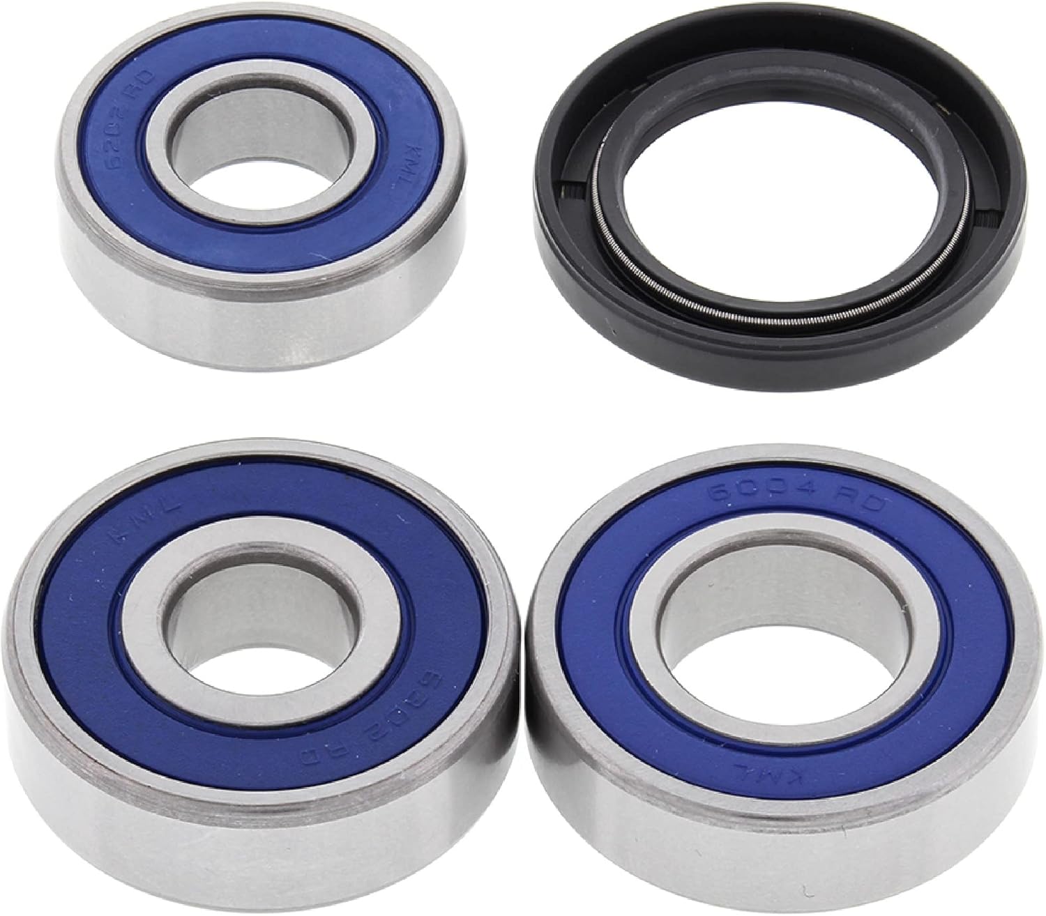 All Balls Racing Rear Wheel Bearing Kit 25-1087 Compatible with/Replacement for Honda CMX250 1985-2016, VT125 Shadow (Euro) 1999-2007
