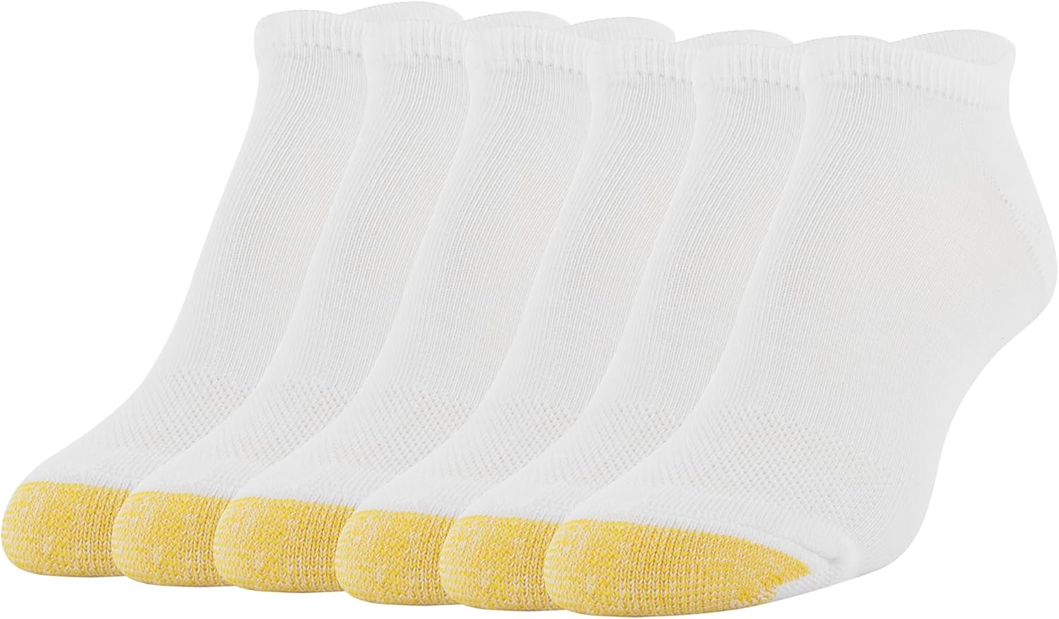 GOLDTOE Women's Sport Vacation No Show Socks with Tab, 6-Pairs