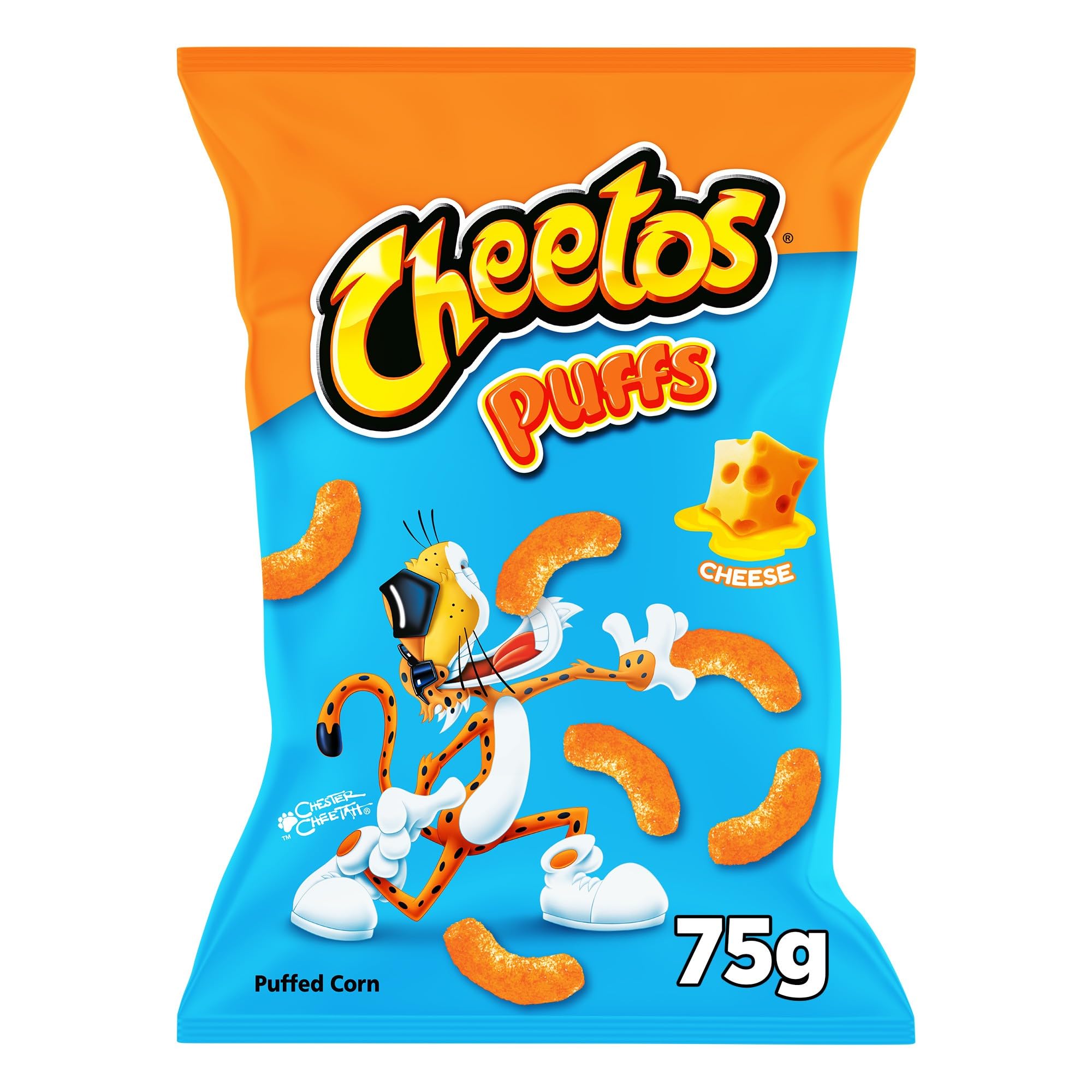 Cheetos Cheese Puffed Corn Snack, 75 g