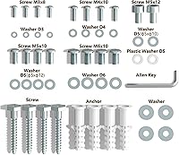 Vista 9 de WALI Soporte de techo para proyector, soporte universal para proyector de perfil bajo con brazos retráctiles y función de ajuste múltiple Blanco