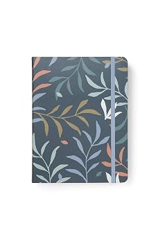 Filofax Botanical A5 Refillable Notebook - Blue 179518