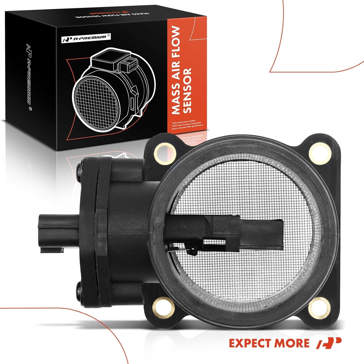 A-Premium Mass Air Flow Sensor Meter [5-Pins] Compatible with Nissan Sentra 2000-2002 L4 1.8L Gas, Replace for# JA36000EAO