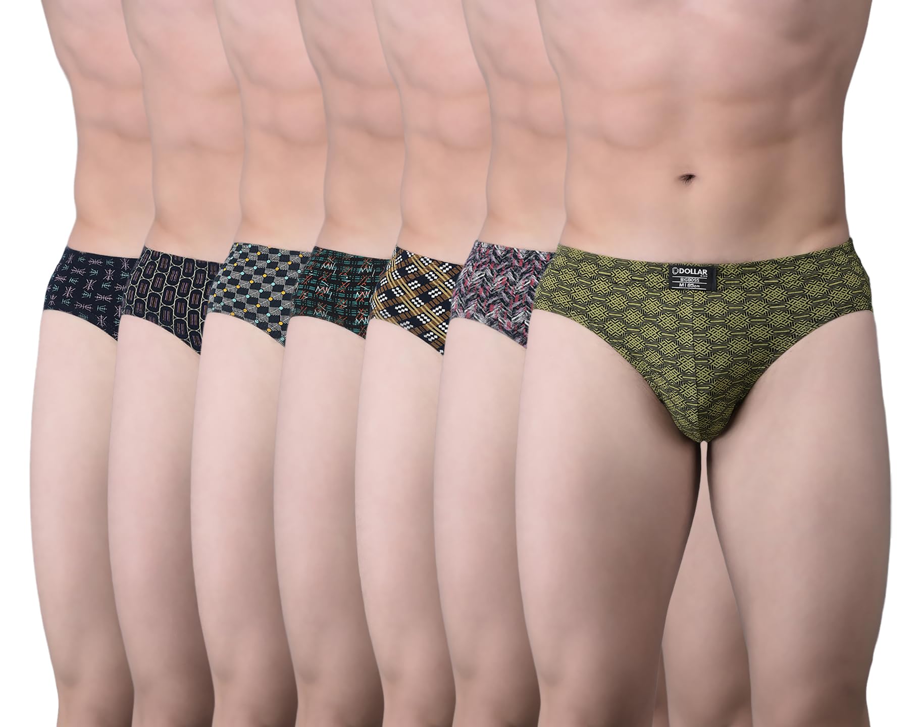 dollar bigboss Men's Solid Cotton Brief (Colour May Vary)-picture-14
