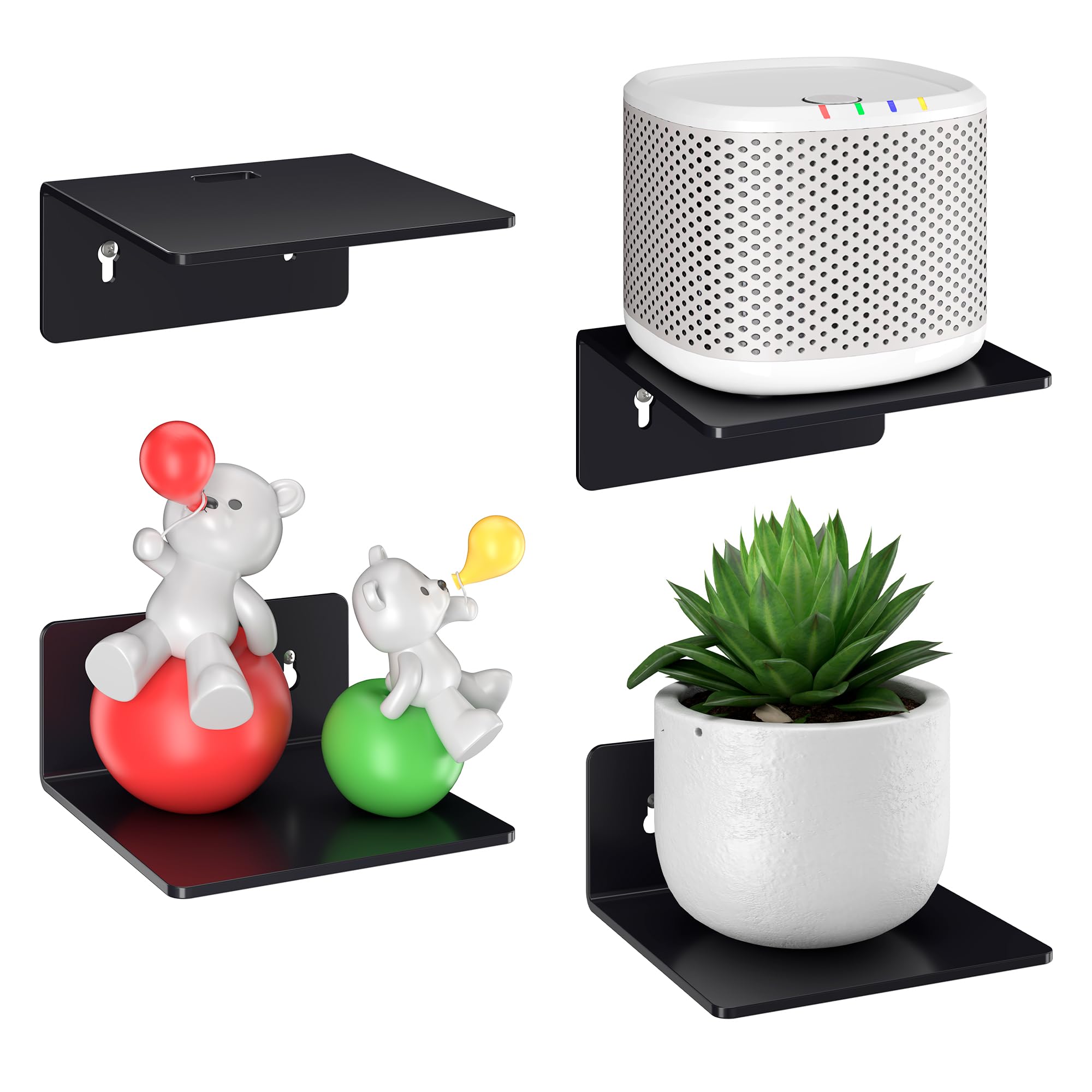 Small Floating Shelves - 4 Pack for Funko Pop & More -12