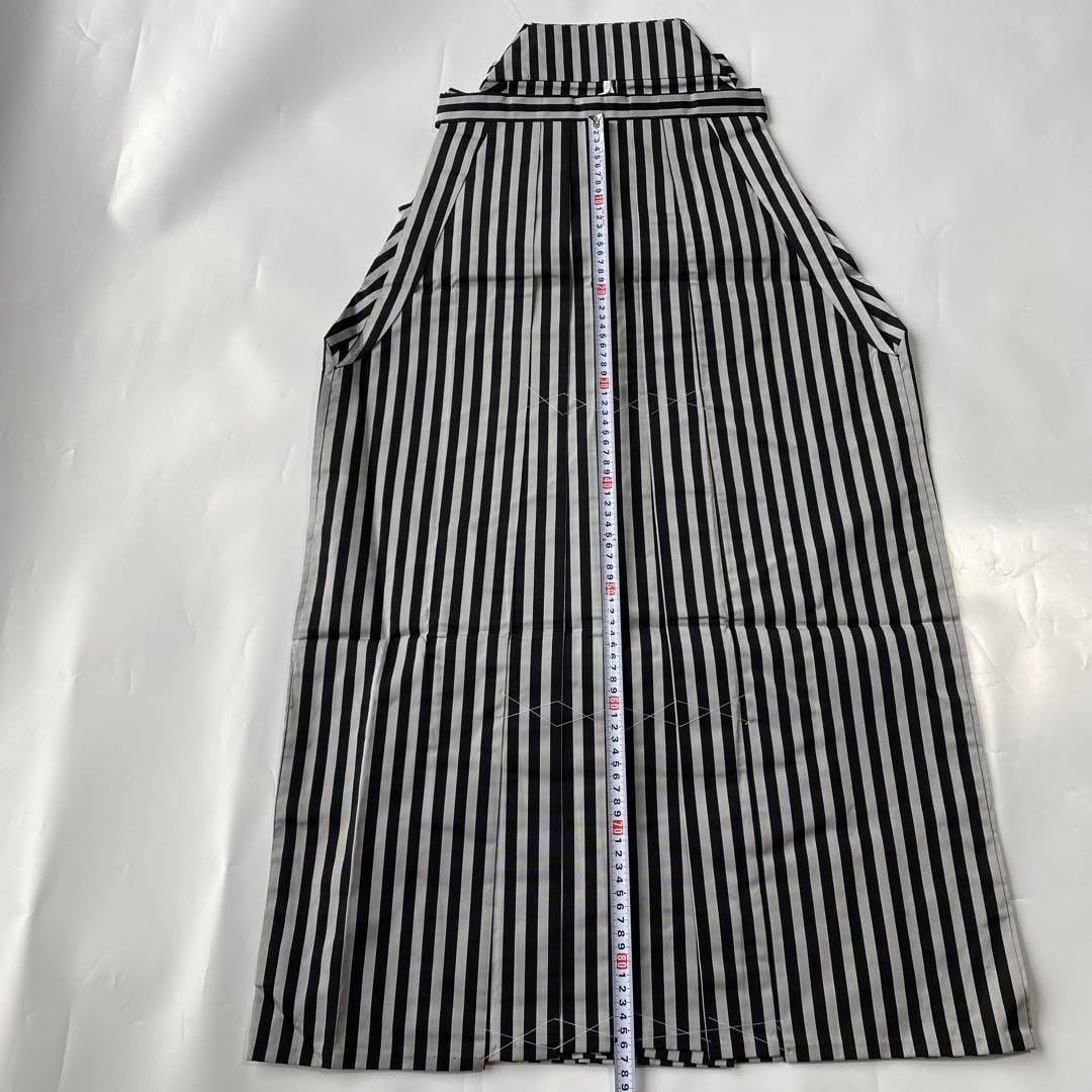 7-44)馬乗袴 2尺2寸 白 緑 グラデーション 金 金蘭 詩吟 舞踊 (