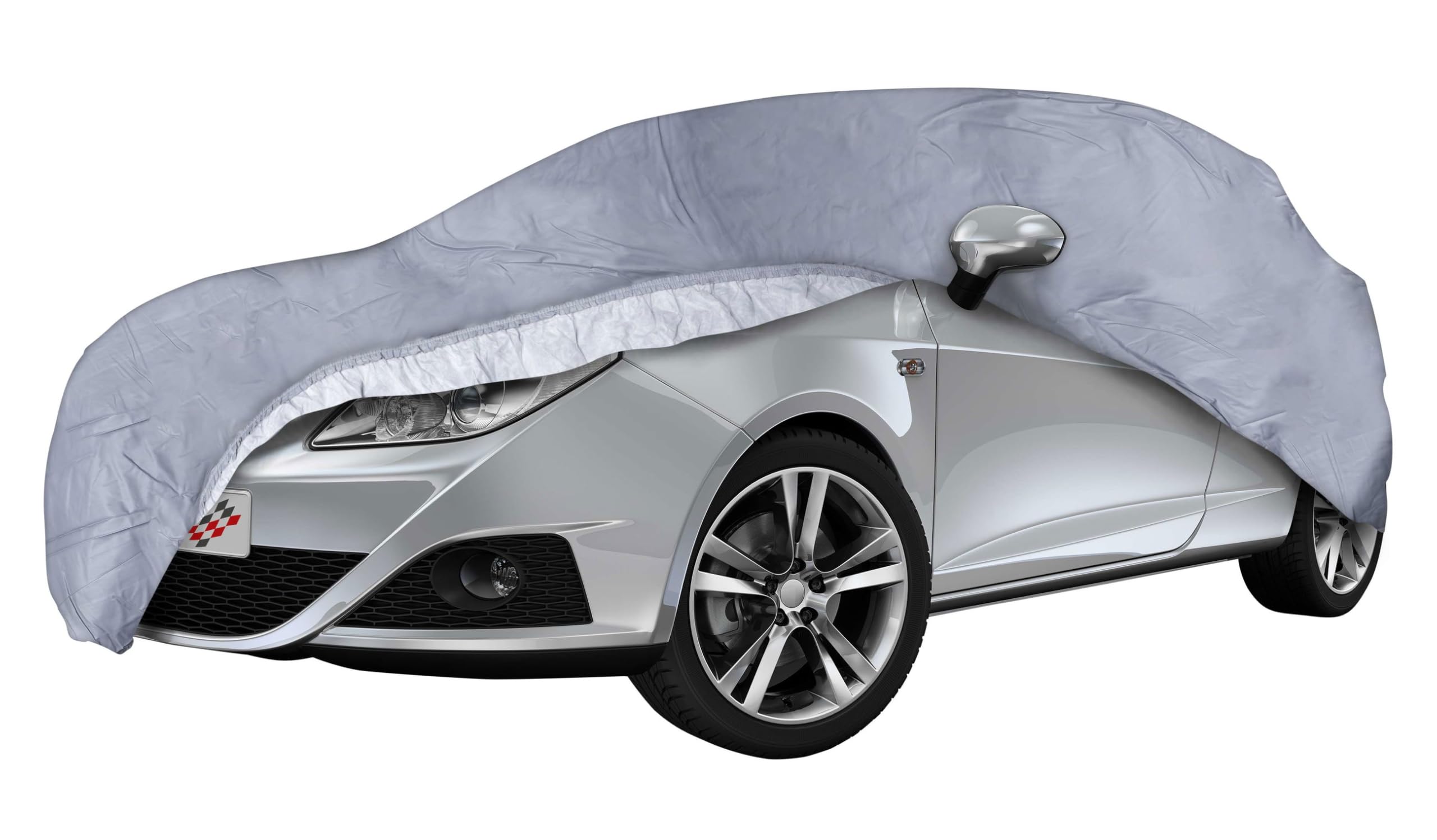 Walser Premium Autoplane All Weather Premium, Autogarage wetterfest, Vollgarage wasserdicht, UV-Sonnenschutzplane, Autoabdeckung Größe 2