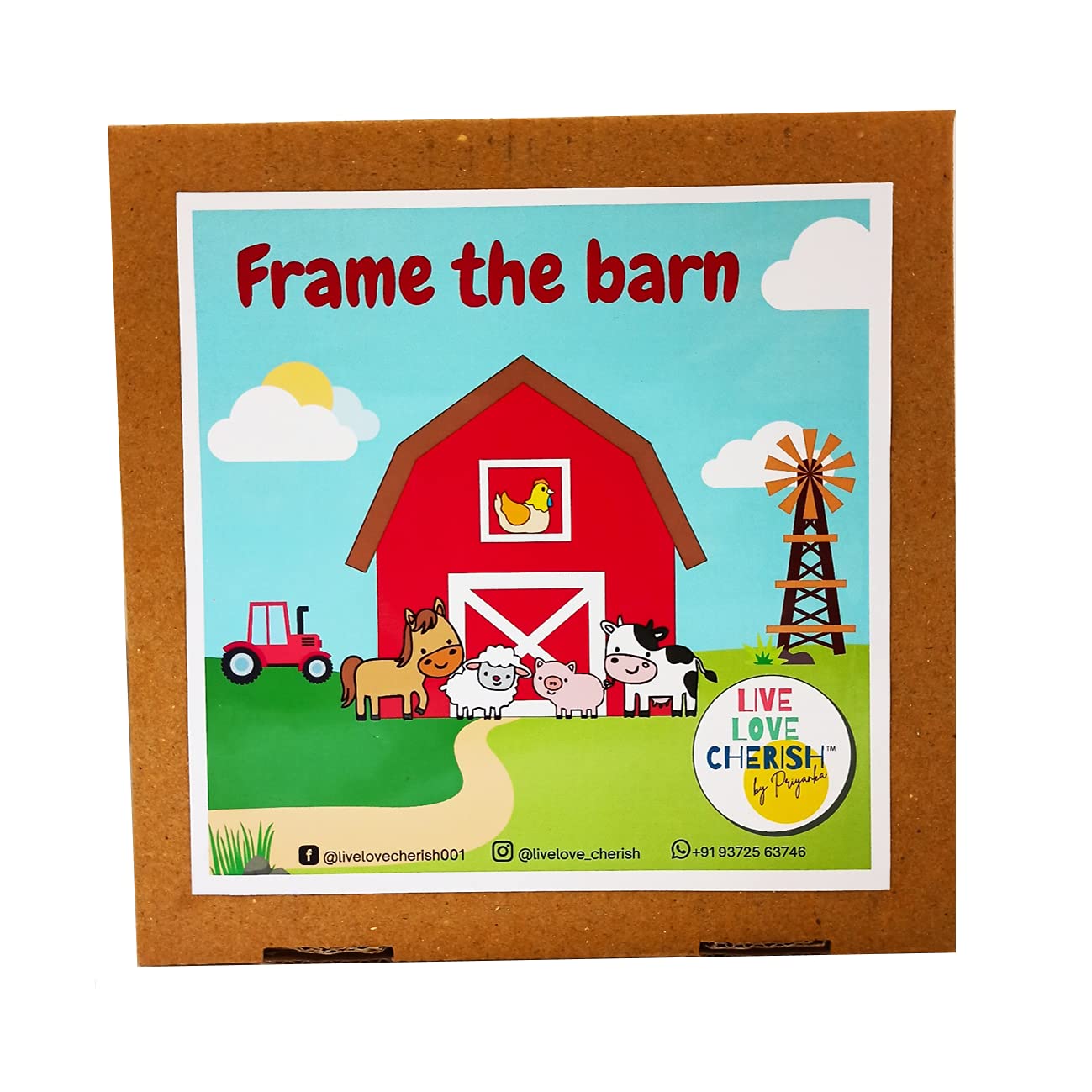 Frame The Barn DIY Kit for Kids 3yrs and Above