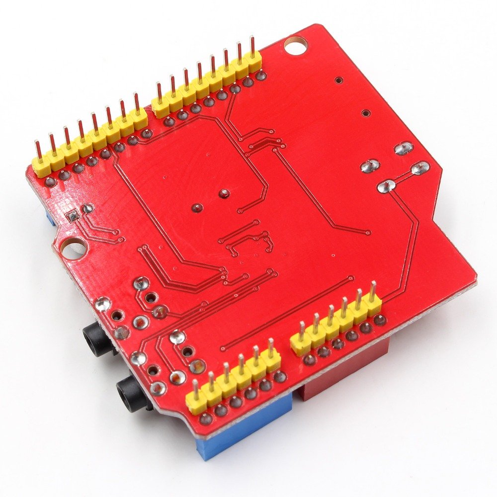 VS1053 VS1053B - Scheda di sviluppo per lettore MP3 audio stereo con slot per schede TF, interfaccia SPI, uscita cuffie e microfono, compatibile con UNO/MEGA