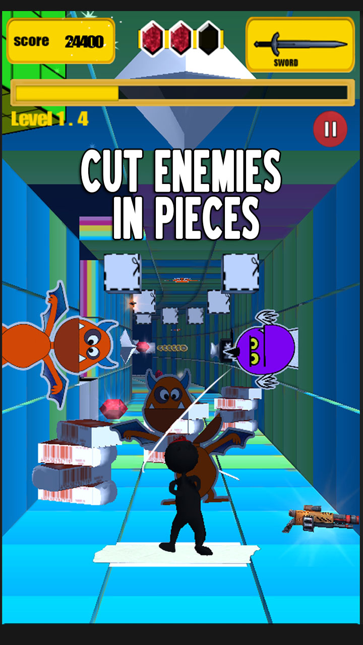 Stickman Run 4D App on Amazon Appstore