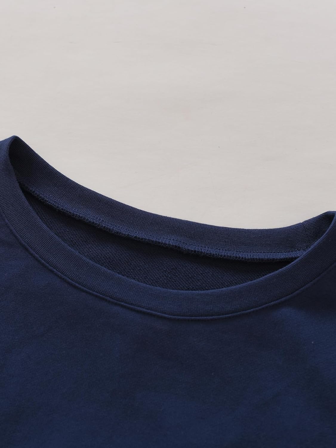 Women's Petite Sweatsuits Wide Leg Sweatpants and Sweatshirt Sets Loungewear - Image 4