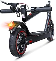Vista 1 de iScooter Scooter eléctrico para adultos y niños grandes, velocidad máxima de 19 Mph, rango máximo de 18 millas, scooter E plegable y ligero