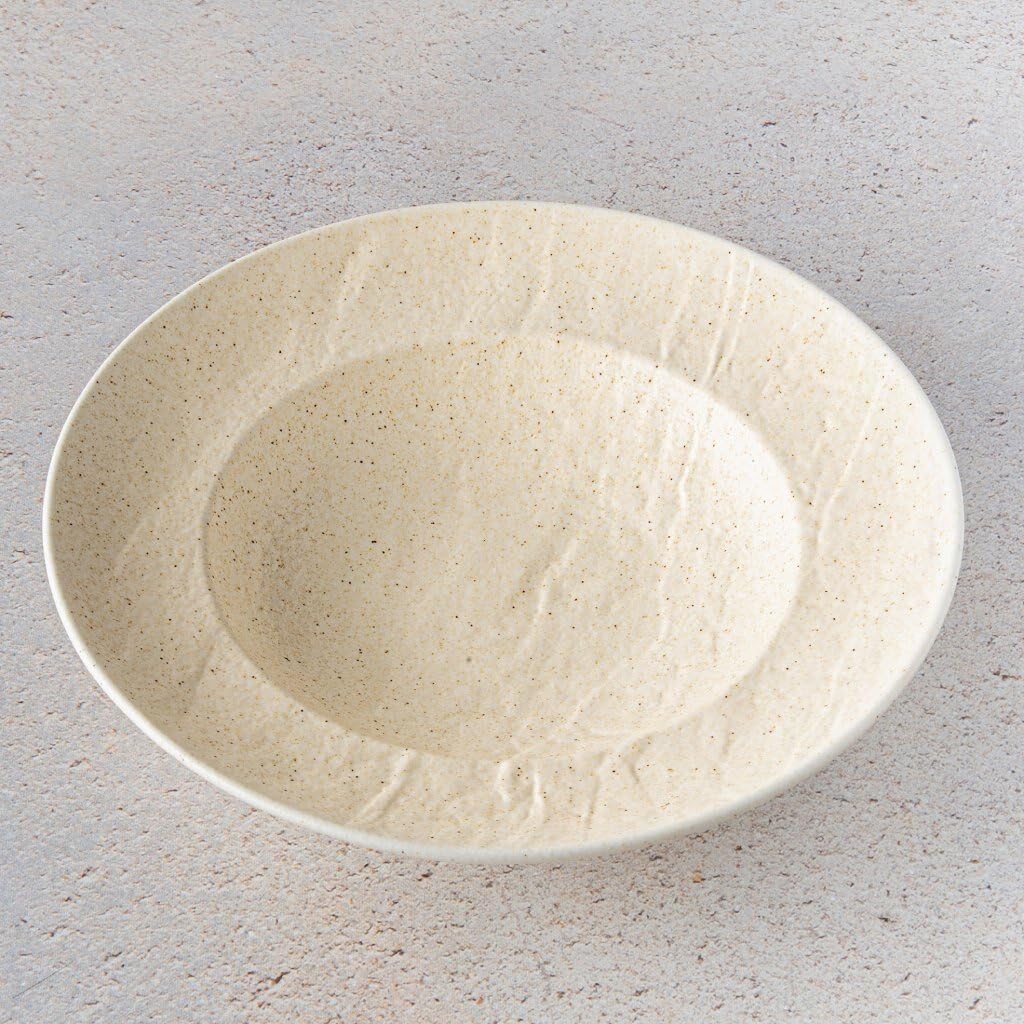 Wilmax | Platos hondos | Platos hondos | 2 unidades 25,5 cm/350 ml | Platos llanos de porcelana | aspecto de piedra | Platos para sopas, pastas, ensaladas, aptos para lavavajillas | para microondas |