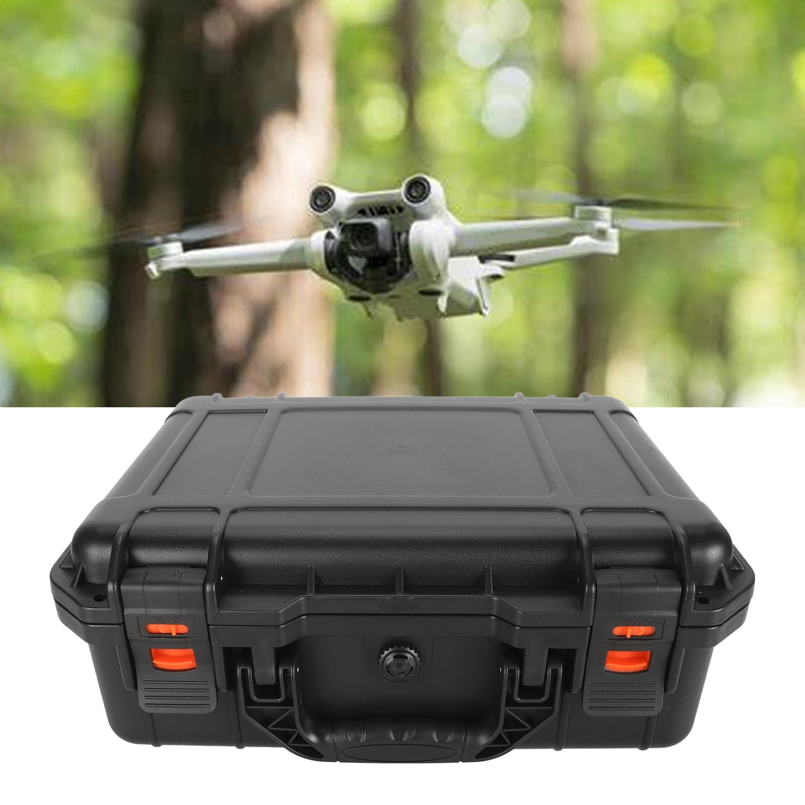 Custodia da Trasporto per Drone, Custodia Rigida Impermeabile Ad Alta Resistenza per Drone EVA di Grande capacità Resistente Ai Graffi per Accessori per Droni