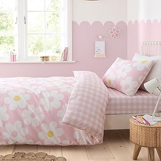 Bedlam Pink Flowers Duvet Cover