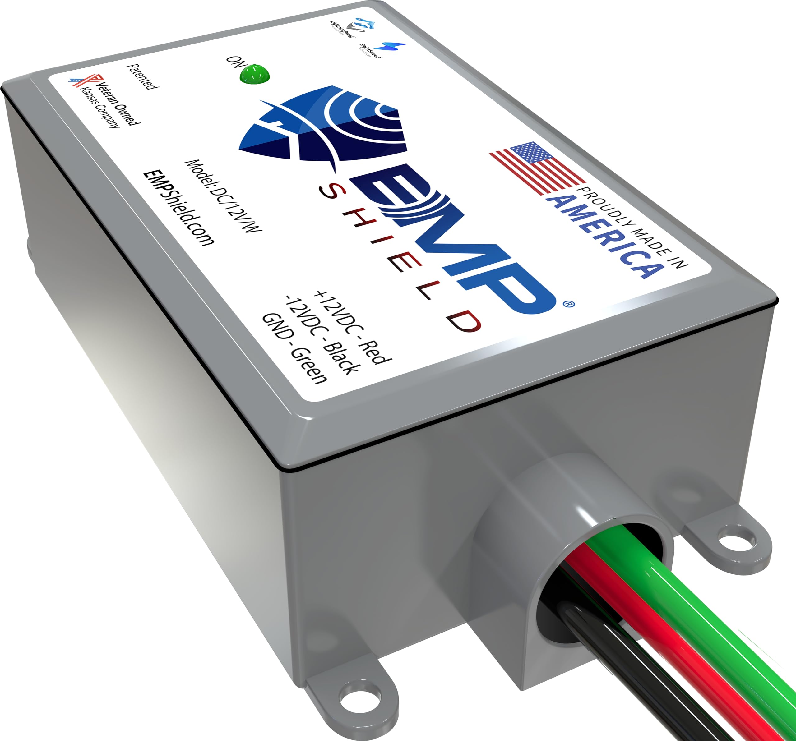 RZATU EMP Shield – Vehicle EMP Protection 12 Volt DC for Car and Truck (DC-12V-WV)