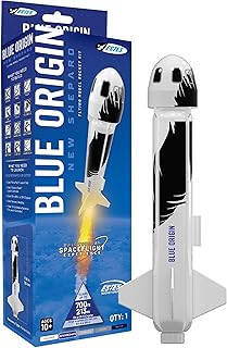 Estes 7315 New Shepard Rocket Builder Kit | Intermediate Level | Flies Up to 700 ft.