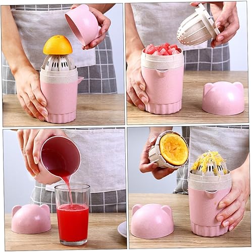 Miniatura 9 de Manual Mini Fruit Squeezer Juicer Cup for Home Multipurpose Hand Press Juicer for Oranges and High Water Content Fruits Portable Household Tool for