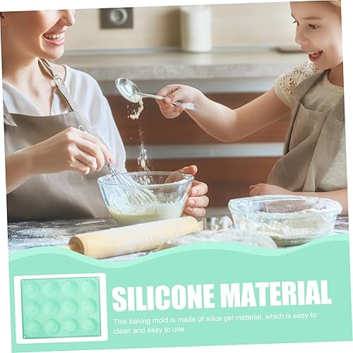 Miniatura 6 de HEMOTON Moldes de silicona para gelatinas, moldes de goma para chocolate, dulces, gel de sílice, 12 unidades