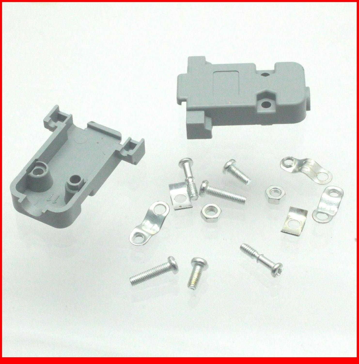 Wiring Connecting Terminals - 100pcs Plastic Backshell Cover Hood D-SUB for Data Cable HDB VGA DB9 9pin