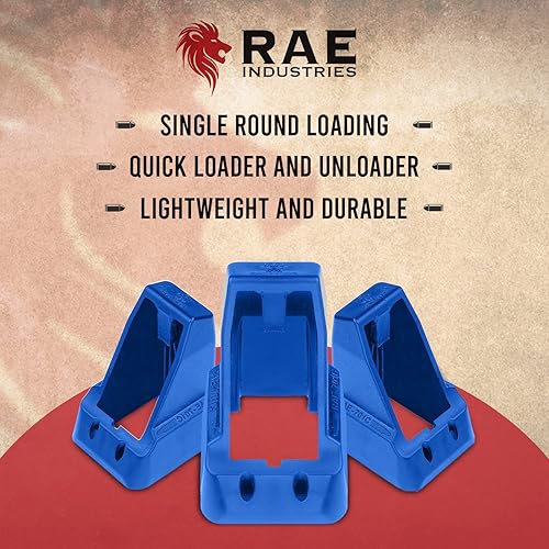 Miniatura 4 de RAEIND Cargador de velocidad universal para cargador de velocidad de cargador de pistola de doble pila de 9mm