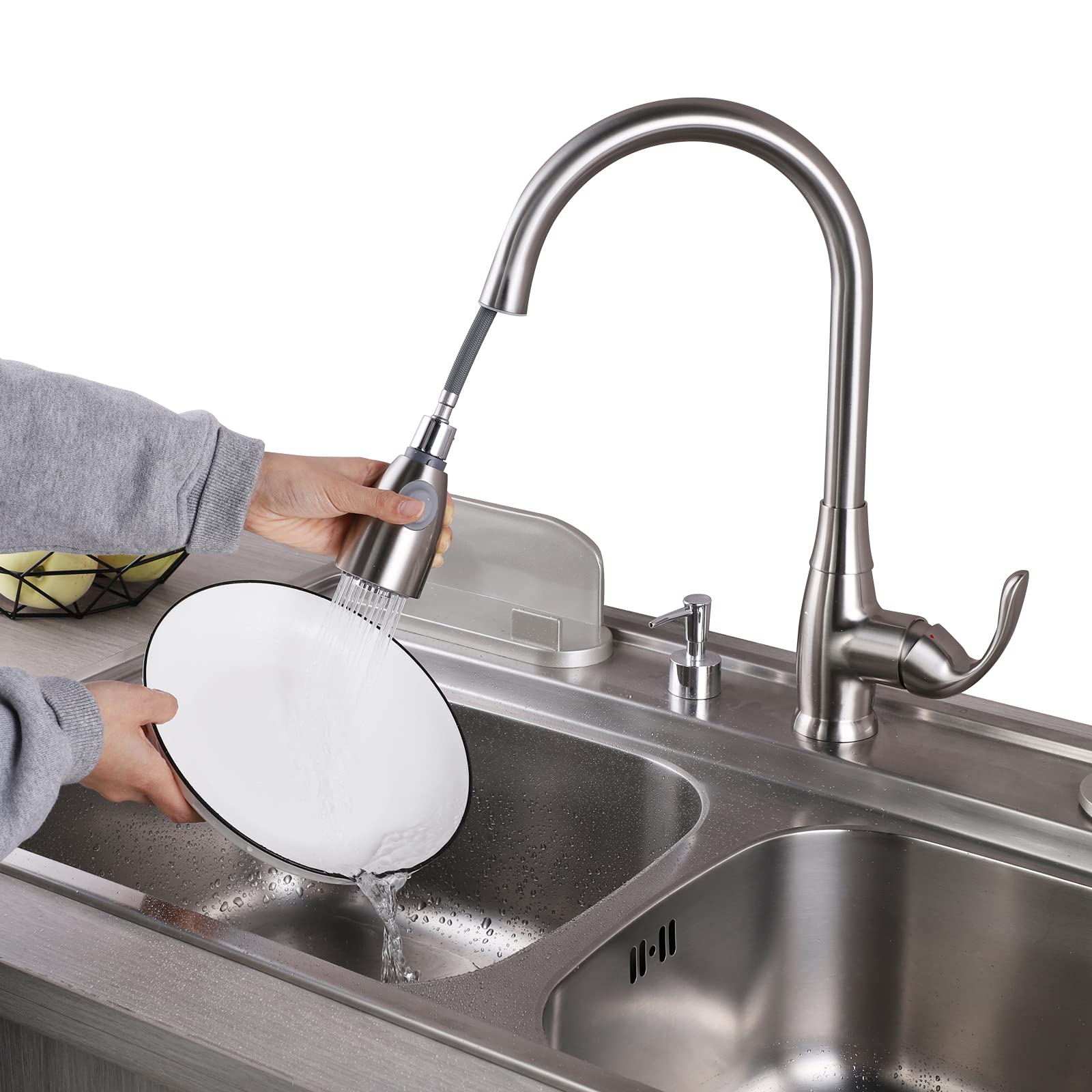Pull-Down-Wasserhahn Für Wohnmobile, Einhebel-Spültischarmaturen