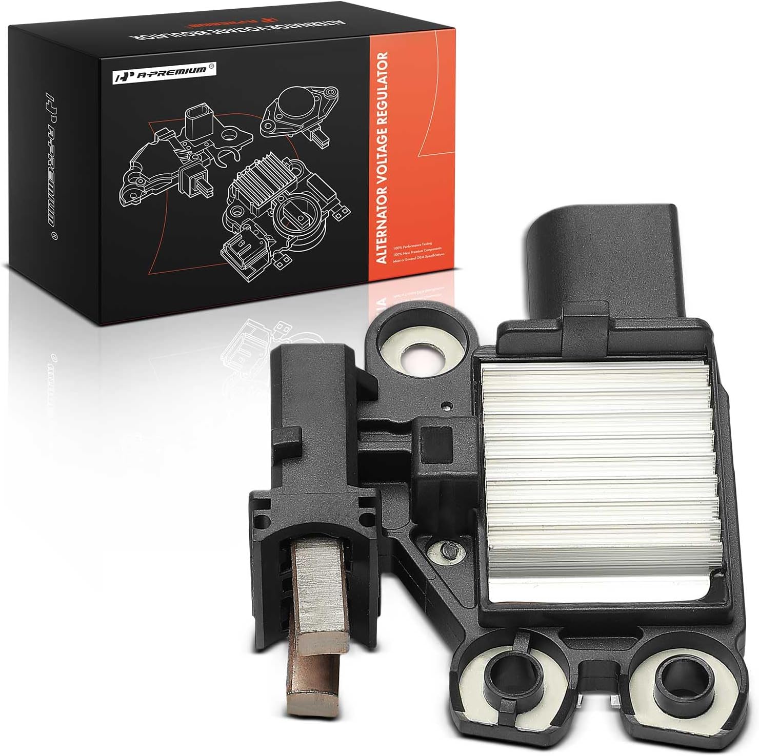 A-Premium Alternator Voltage Regulator Compatible with Toyota Corolla 2014-2019 1.8L, 14V B-Circuit 14.2 Vset