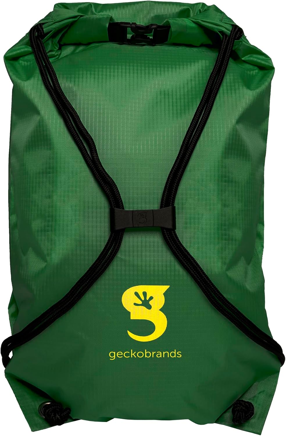 geckobrands Embark 10L Drawstring Backpack – Waterproof, Lightweight Dry Bag for Beach, Hiking, and Light Water Activities