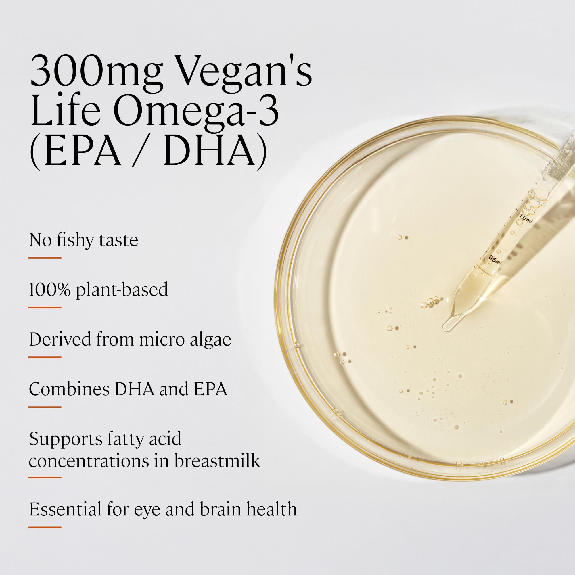 ANYA Vegan Omega-3 with DHA & EPA, 300 mg, Non-GMO Supplement — Amazon image 2