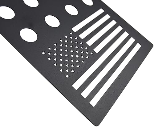 Miniatura 3 de Calcomanía de ventana para Bronco Ventana Central Pillar Trim Exterior Aluminio Cubierta Shell Shell para Ford Bronco 2021-2024 Bandera Americana