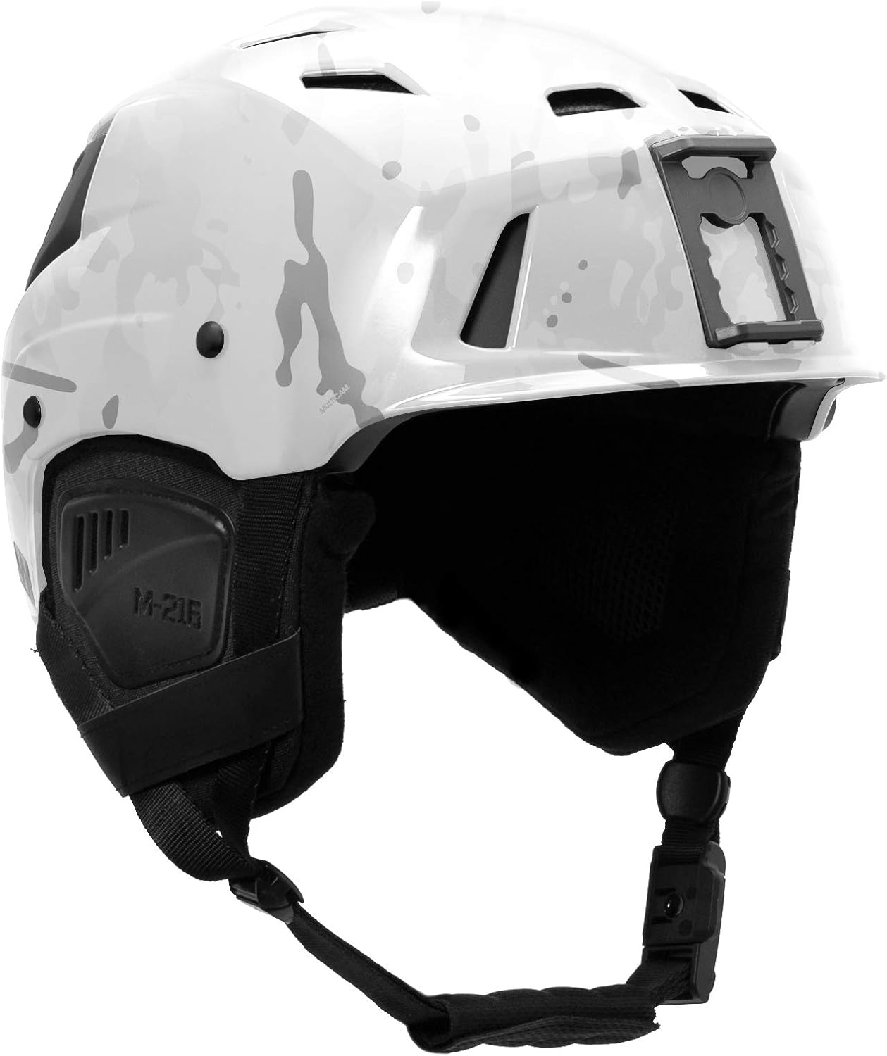 Team Wendy M-216 Adult Ski & Snowboard Helmet | Precise Fit Adjustment for Comfort | Mount Camera and Lights | 14 Vents for Cooling & Goggle Fog