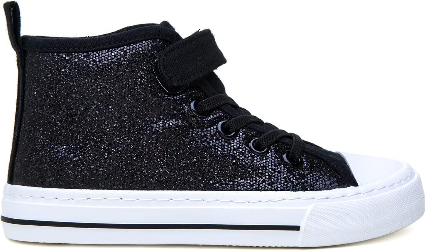 Toandon Kids Adorable Fashion High Top Casual Canvas Sneakers - Image 6