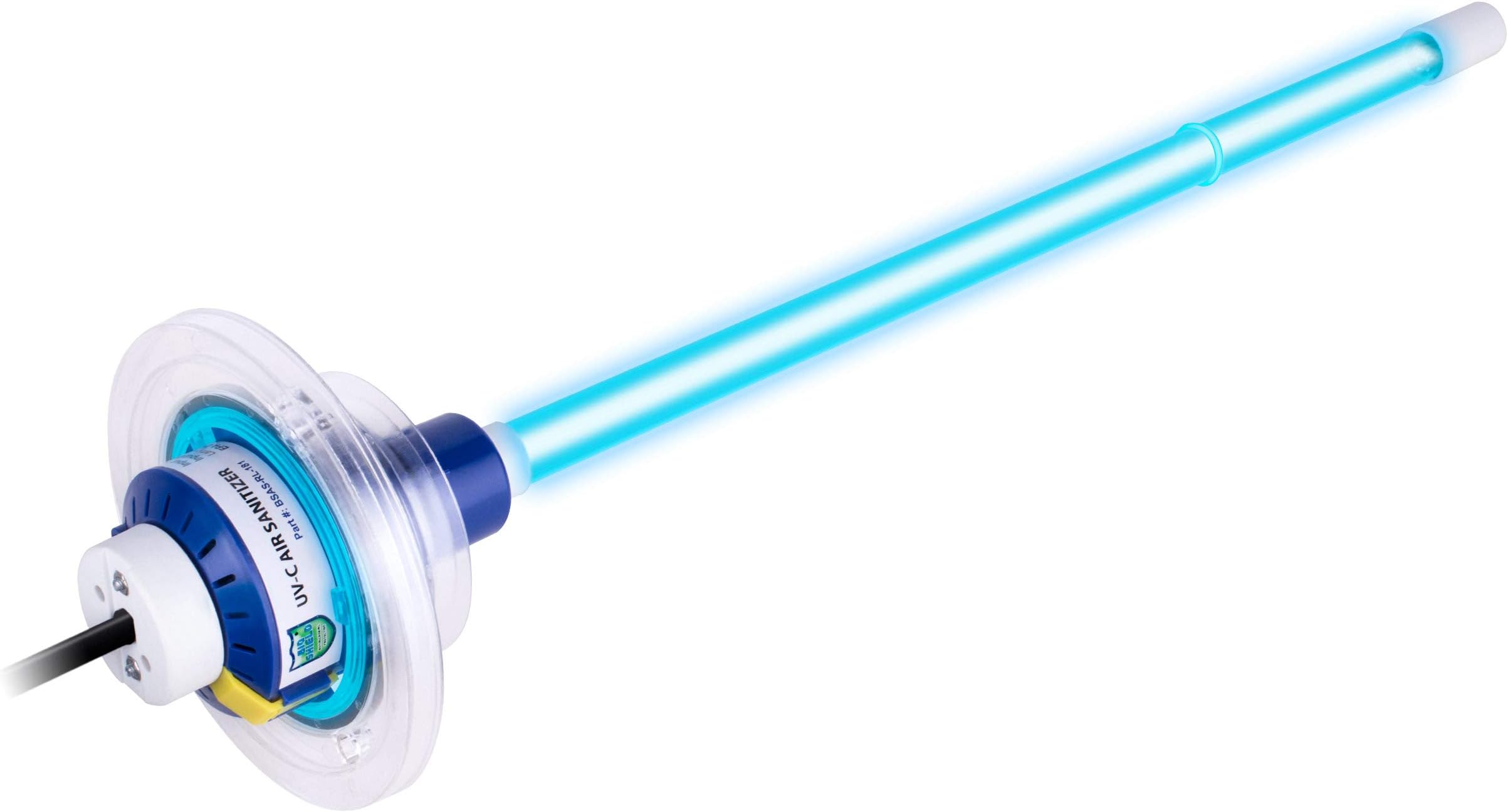 UV Light for AC System, Cleans HVAC Ducts and AC Coils of Bacteria, Germs, Mold and Allergens, Complete Unit, 50-BUVAS-E