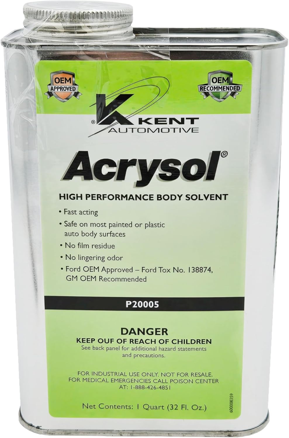 INSTALLBAY P20005 - Kent Spray Products - ACRYSOL 1 QT (INSTALLBAYP20005)