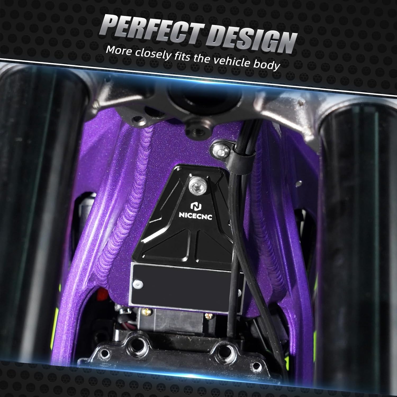 NICECNC Horn Cover Gap Cover & Battery Lock Increase Code Compatible with Segway X160 X260, Compatible with Surron Light bee X/S/ L1E, See Fitment