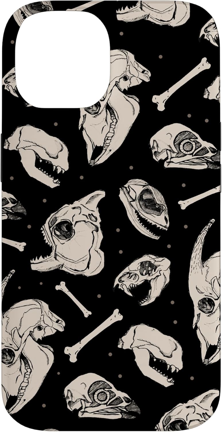 Animal Skulls And Bones Case for iPhone 13