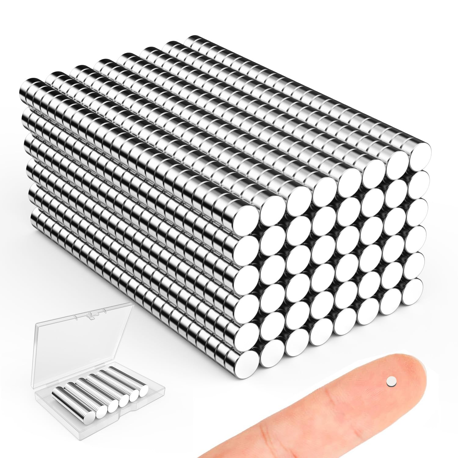 Small Magnets for Crafts, 10x3 mm Round Magnets 100 Pack — Amazon image 18