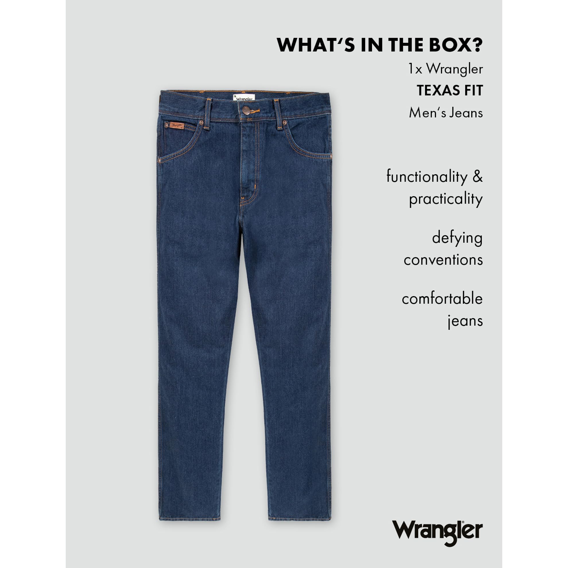 Wrangler TEXAS - Dżins Mężczyźni