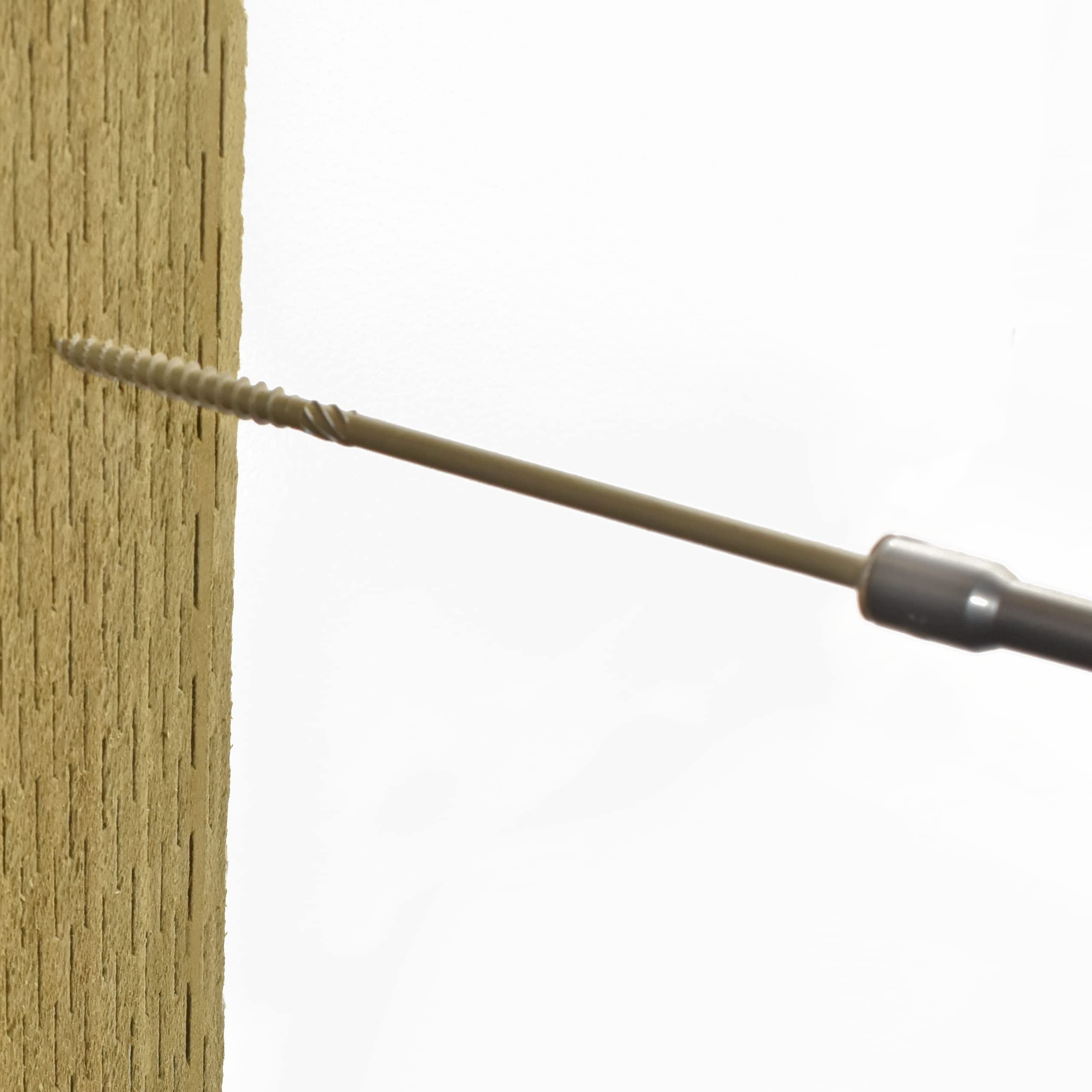 100, 200 mm Timberfix Plus ?ruby do spania z ?bem sze?ciok?tnym Timberlok Deck Landscape