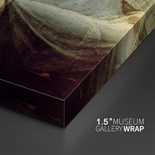 Miniatura 3 de artprints1stop Lienzo impreso para pared, The Nightmare, Circa 1790 de Henry Fuseli - 12 x 18 pulgadas