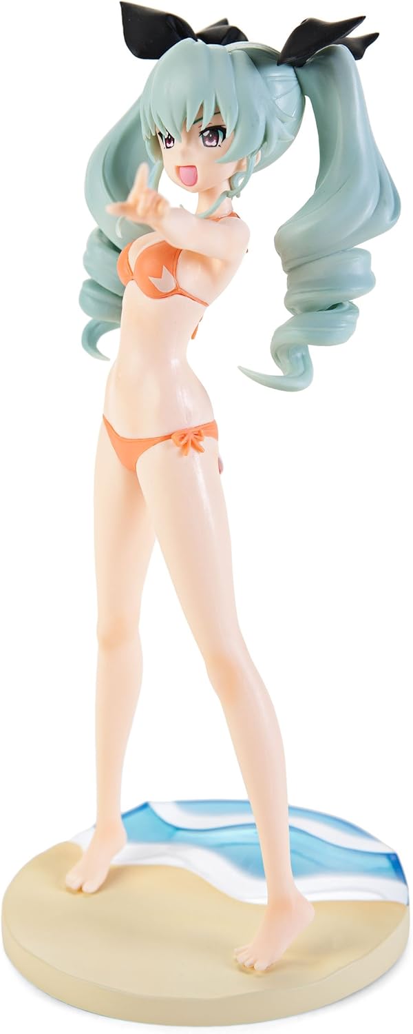 Sega Girls Und Panzer: Anchovy Premium Summer Beach Figure