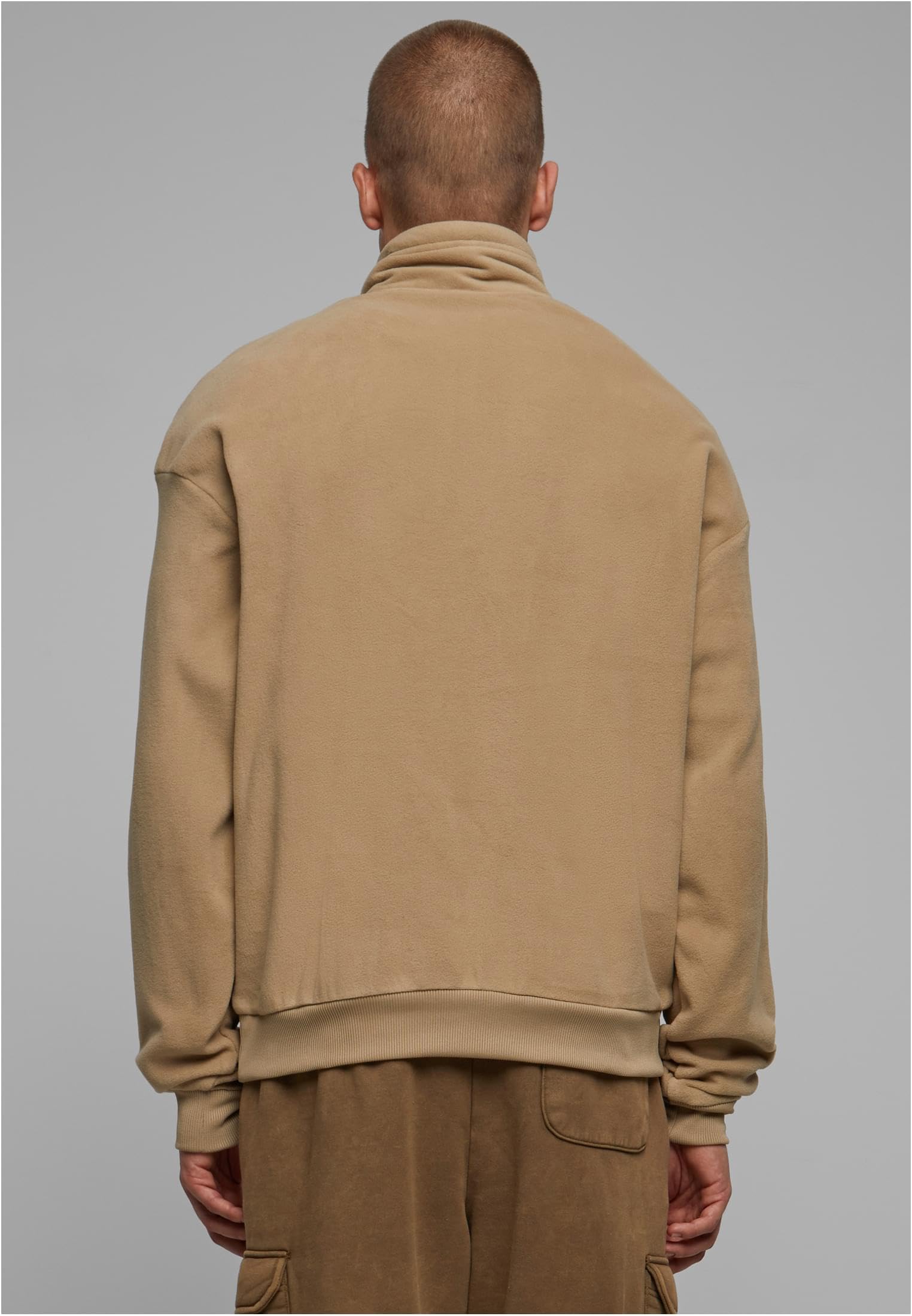 Urban Classics Bluza sportowa Mężczyźni Basic polar Troyer