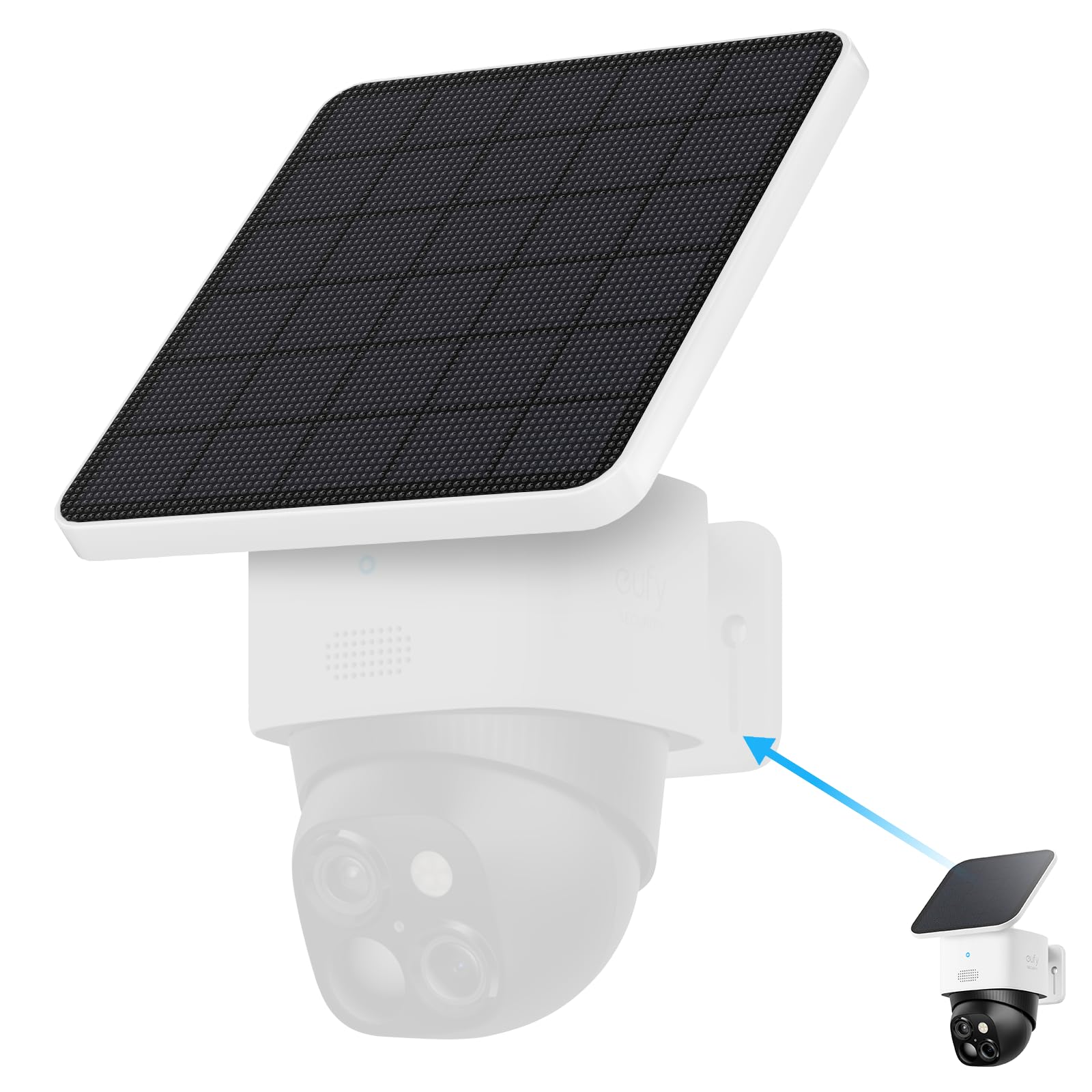 Amazon.com : 4W Solar Panel Compatible with eufy Security SoloCam