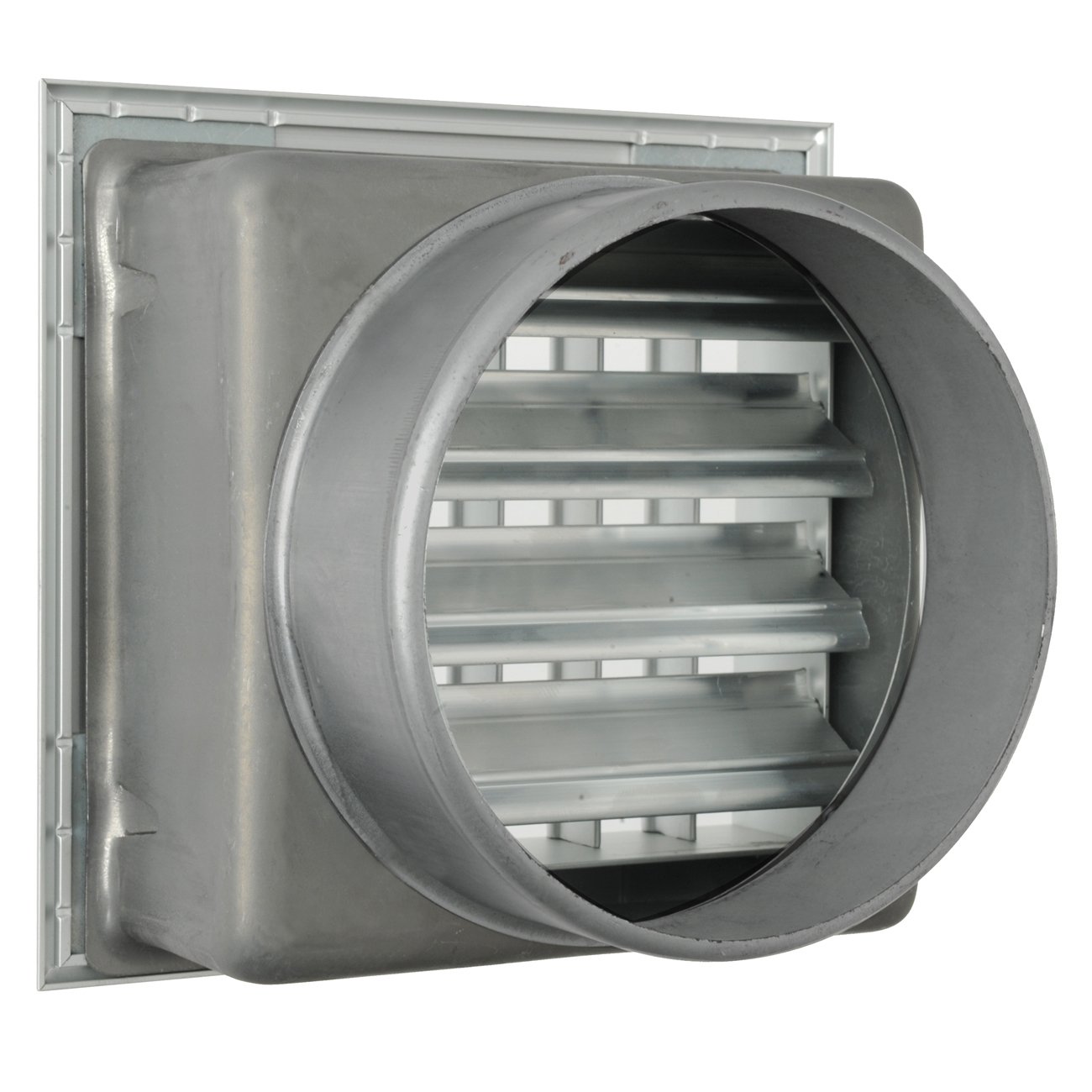 La Ventilazione GCSIB1615120 Griglia Incasso per Camini, Alluminio Verniciato Bianco, 160 x 150 mm