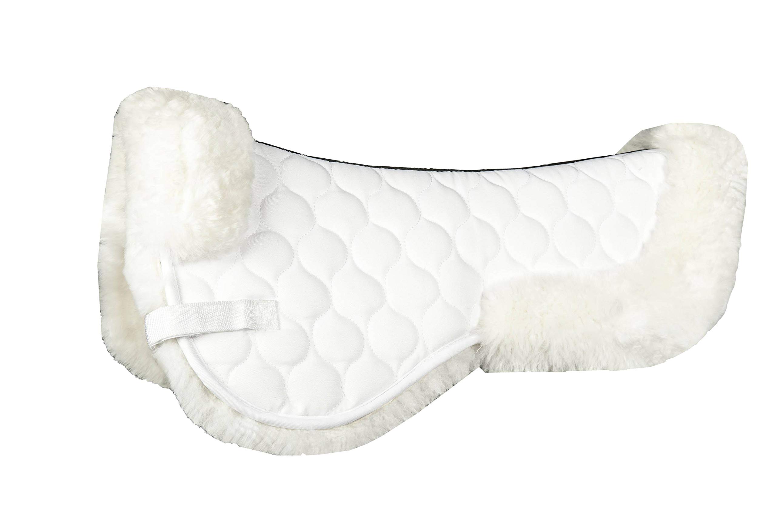 HKM Sattelkissen Equestrian Saddles Weiß/Weiß One Size