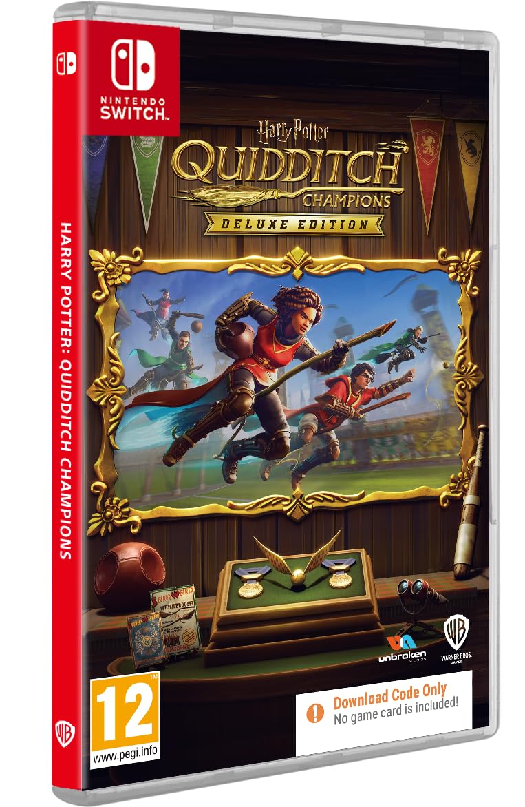 Warner Bros Interactive Entertainment UK Harry Potter: Quidditch Champions Deluxe Edition (Nintendo Switch Code In Box)