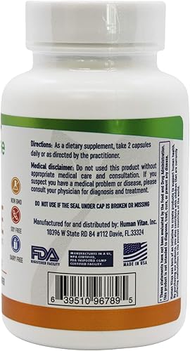 Miniatura 7 de Super Immune by Human Vitae - Potente mezcla inmune suplementos saúco equinácea, zinc, jengibre, extracto de levadura, vitamina D, vitamina C.