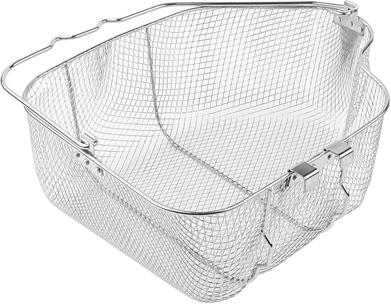 Turkey Basket Replacement Part for Masterbuilt 10 Liter XL Electric Fryer, Chrome Plated Wire Turkey Basket Replacement Part & Accessories for Masterbuilt 10L XL Deep Fryer MB20012420, MB20010326