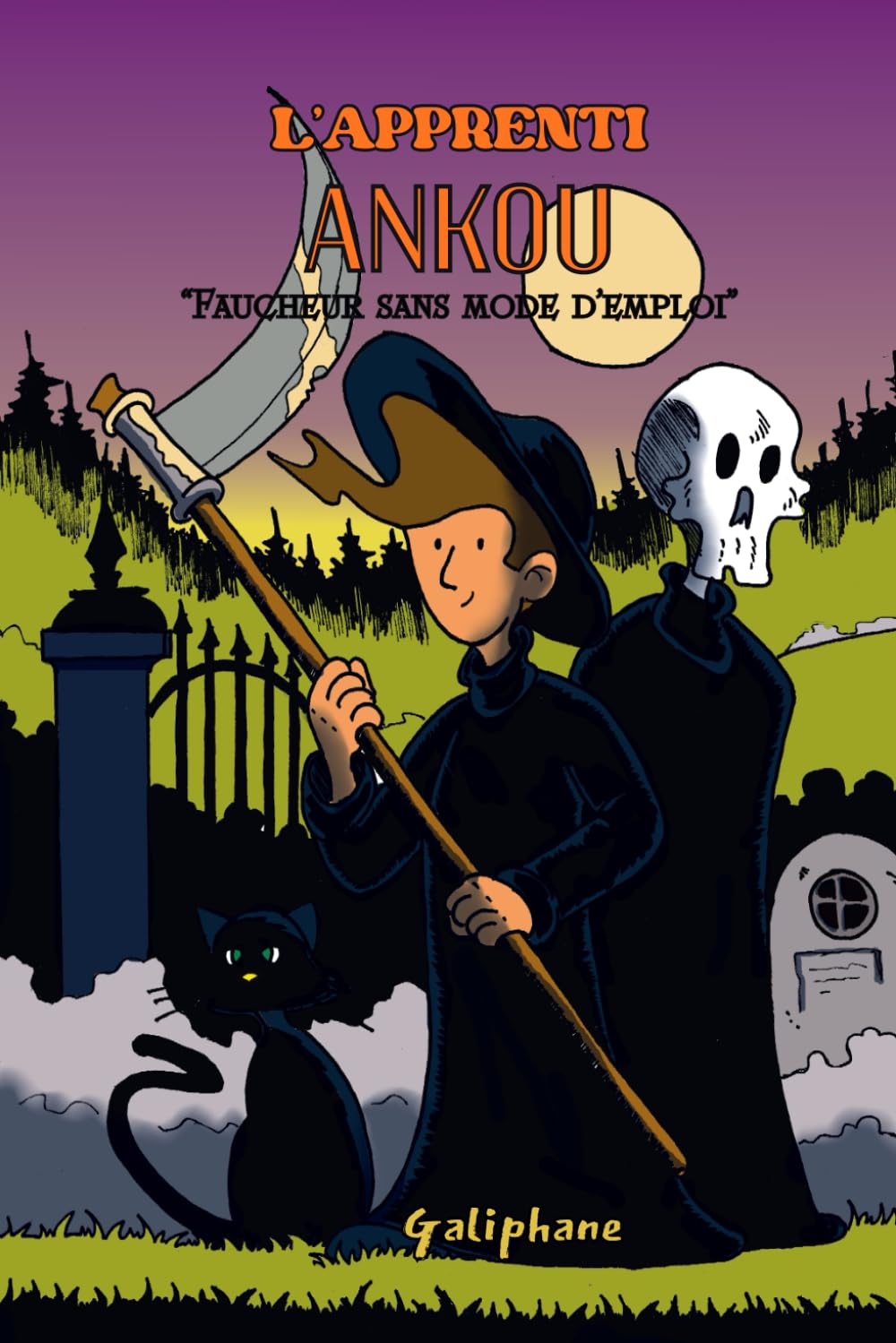 L'apprenti ANKOU - "Faucheur.....sans mode d'emploi ": BD Fantastique, Mythes et Légendes Bretons - Les Premiers Pas du Faucheur en Herbe."